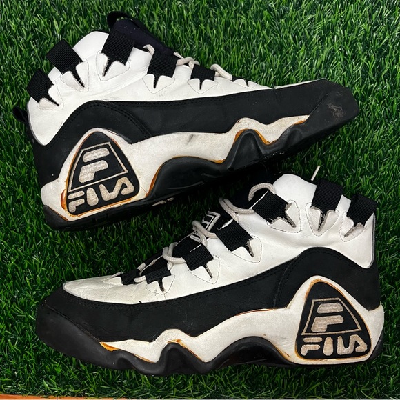 Grant Hill 1 OG White Navy 1995 - Picture 2 of 10